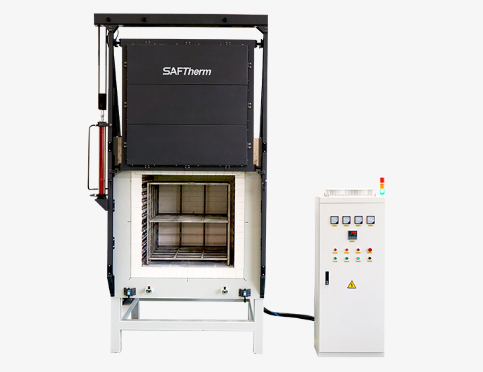 1200℃自動(dòng)門(mén)箱式電阻爐