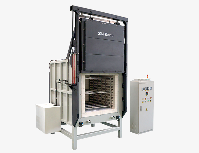 1200℃自動(dòng)門(mén)箱式電阻爐